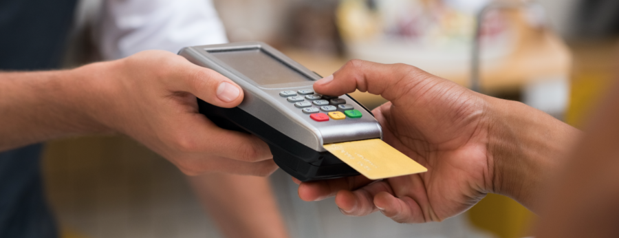 Paying with credit card